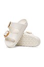 view 2 of 3 Arizona Big Buckle Eva Sandal in Eggshell