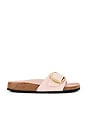 view 1 of 5 Madrid Big Buckle Sandal in Light Rose
