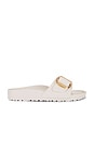 view 1 of 5 Madrid Big Buckle Eva Sandal in Eggshell