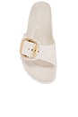 view 4 of 5 Madrid Big Buckle Eva Sandal in Eggshell