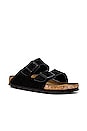 view 2 of 5 Arizona Soft Footbed Sandal in Black