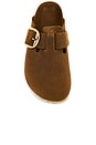 view 4 of 5 Boston Big Buckle Clog in Cognac Oiled Leather