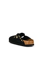 view 3 of 5 BOSTON クロッグ in Black Suede