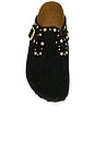 view 4 of 5 BOSTON クロッグ in Black Suede