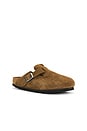 view 2 of 5 BOSTON 클로그 in Dark Tea Suede Tonal
