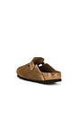 view 3 of 5 BOSTON 클로그 in Dark Tea Suede Tonal