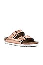 view 2 of 5 Arizona Soft Footbed Sandal in White Copper