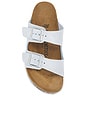 view 4 of 5 Arizona Sandal in Baby Blue Suede