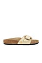 view 1 of 5 Madrid Big Buckle Sandal in Raffia Natura
