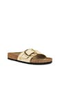 view 2 of 5 Madrid Big Buckle Sandal in Raffia Natura