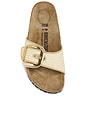 view 4 of 5 Madrid Big Buckle Sandal in Raffia Natura