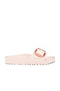 view 1 of 5 Madrid Eva Big Buckle Sandal in Light Rose