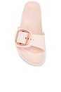 view 4 of 5 Madrid Eva Big Buckle Sandal in Light Rose