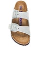 view 4 of 5 Arizona Soft Footbed Sandal in Pure Sage Suede