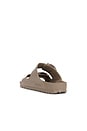 view 3 of 5 Arizona Eva Big Buckle Sandal in Gray Taupe