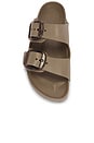 view 4 of 5 Arizona Eva Big Buckle Sandal in Gray Taupe