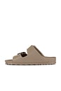 view 5 of 5 Arizona Eva Big Buckle Sandal in Gray Taupe