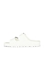 view 5 of 5 SANDALIA ARIZONA EVA STEALTH BUCKLE in White