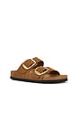 view 2 of 5 Arizona Big Buckle Sandal in Mink