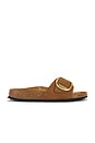 view 1 of 5 Madrid Big Buckle Sandal in Mink