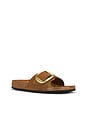 view 2 of 5 Madrid Big Buckle Sandal in Mink
