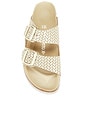 view 4 of 5 Arizona Woven Embossed Sandal in Ecru