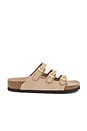 view 1 of 5 Florida Sandal in Sandcastle Nubuck