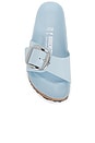 view 4 of 5 SANDALIA MADRID in High Shine Baby Blue Leather