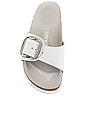 view 4 of 5 SANDALES MADRID BIG BUCKLE in White