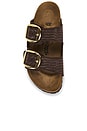 view 4 of 5 SANDALES ARIZONA BIG BUCKLE RAFFIA in Carafe