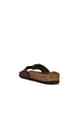 view 3 of 5 Madrid Big Buckle Raffia Sandal in Carafe