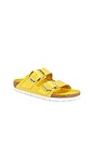 view 2 of 5 Arizona Big Buckle High Shine Sandal in Ochre