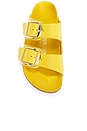 view 4 of 5 Arizona Big Buckle High Shine Sandal in Ochre
