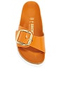view 4 of 5 Madrid Big Buckle High Shine Sandal in Kurkuma