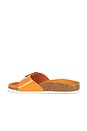 view 5 of 5 Madrid Big Buckle High Shine Sandal in Kurkuma