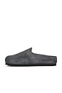 view 6 of 5 Amsterdam Wrapped Clog in Charcoal