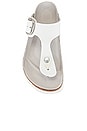 view 4 of 5 Gizeh Big Buckle Sandal in White