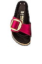 view 4 of 5 Madrid Big Buckle Sandal in Maroon