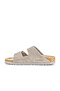 view 5 of 5 Arizona Soft Footbed Sandal in Stone Coin