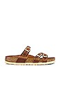 view 1 of 5 Franca HEX D Buckle Sandal in Cognac