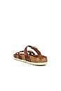 view 3 of 5 Franca HEX D Buckle Sandal in Cognac