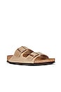 view 2 of 5 Arizona Soft Footbed Sandal in Tobacco Oiled