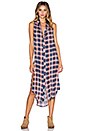 view 1 of 3 Sleeveless Plaid Maxi Dress in Plaid