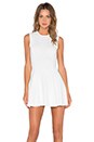 view 1 of 4 Fit & Flare Mini Dress in White