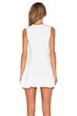 view 3 of 4 Fit & Flare Mini Dress in White