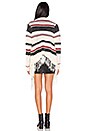 view 3 of 3 Stripe Fringe Cardigan in Assorted