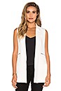 view 1 of 3 Sleeveless Tunic Vest in White