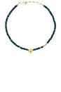 view 1 of 3 COLLAR COLGANTE CONFETTI in Blue Apatite