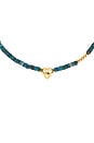 view 2 of 3 COLLAR COLGANTE CONFETTI in Blue Apatite