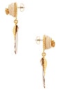 view 2 of 2 Oceana Earrings in Shell & Gold
